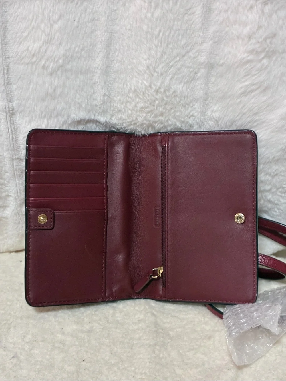 Coach Red Leather Madison